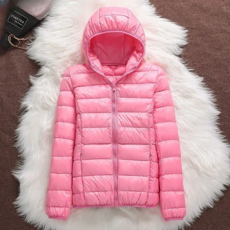 Autumn Winter New Arrival Women's Lightweight down Cotton Jaet Hooded ort Slim Fit Coat Large Size Stand Collar Outerwear
Autumn Winter New Arrival Women's Lightweight down Cotton Jaet Hooded ort Slim Fit Coat Large Size Stand Collar Outerwear