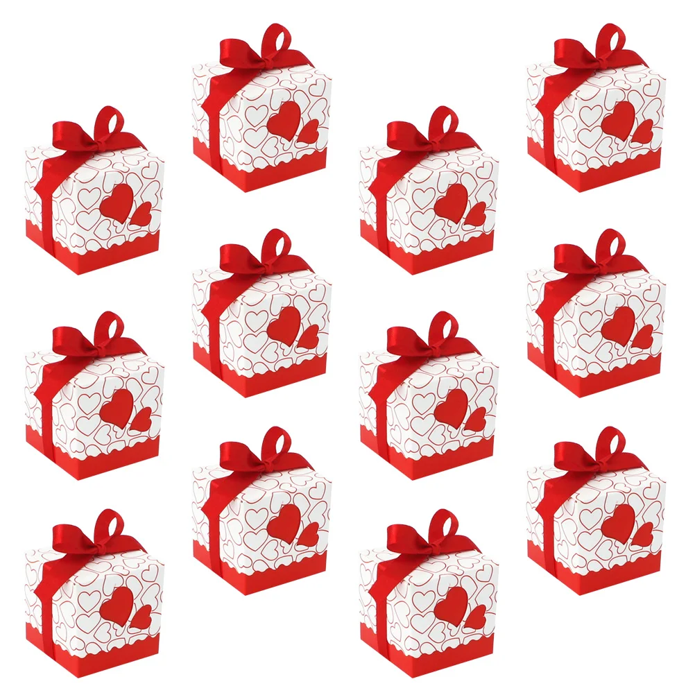 50pcs Candy Boxes Heart Design Gift Container European Style Chocolate Square Premium Paper Material Wedding Party Favor
50pcs Candy Boxes Heart Design Gift Container European Style Chocolate Square Premium Paper Material Wedding Party Favor