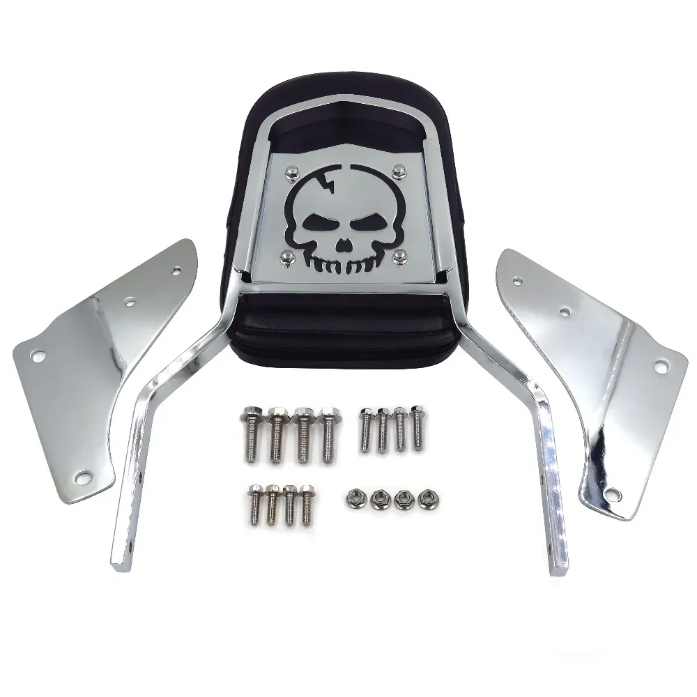 Motorcycle Parts Skull Backrest Sissy Bar Pad for Honda Shadow ACE 1100 Tourer Sabre
Motorcycle Parts Skull Backrest Sissy Bar Pad for Honda Shadow ACE 1100 Tourer Sabre