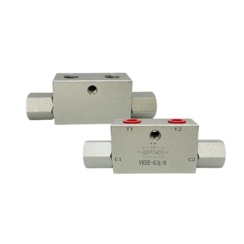 Hydraulic tube type bidirectional lock VRDE safety valve hydraulic control valve VRDE-G1/4 (tube type) hydraulic accessories
Hydraulic tube type bidirectional lock VRDE safety valve hydraulic control valve VRDE-G1/4 (tube type) hydraulic accessories