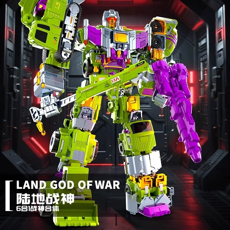 Игрушка-трансформер Land Warrior 6-в-1 Робот из сплава Kong Armor Фигурка Робот Игрушки
Игрушка-трансформер Land Warrior 6-в-1 Робот из сплава Kong Armor Фигурка Робот Игрушки