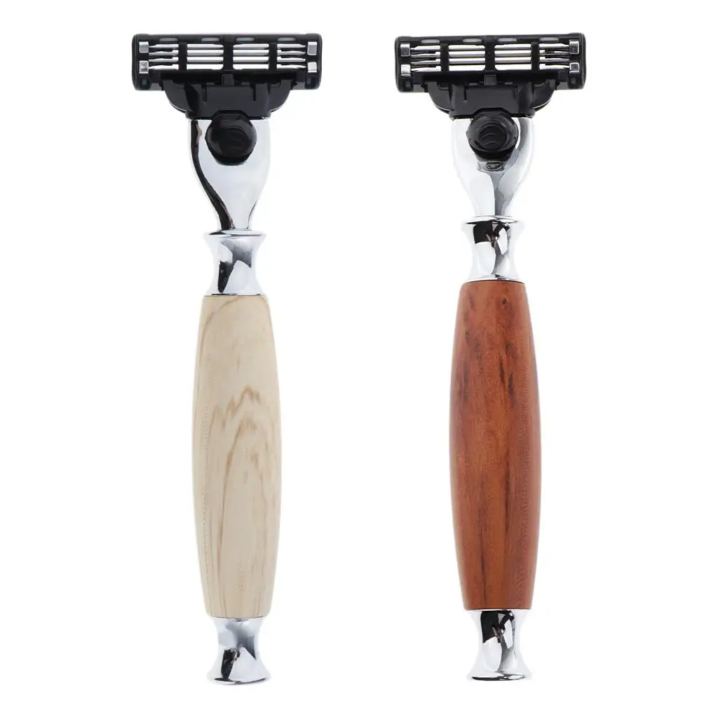 Manual Men Shaving Razor Bamboo Wood Handle Double Edge Blade Face Cleaning Tool for Business Travel
Manual Men Shaving Razor Bamboo Wood Handle Double Edge Blade Face Cleaning Tool for Business Travel