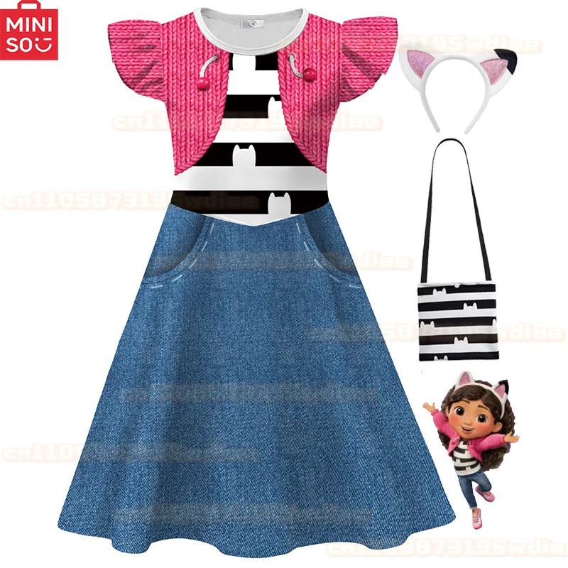 Gabbys Dolhouse Halloween Costume Kids Dress Girls Princess Dresses Gaby Cat Clothes For Wedding Party Birthday Gifts Vestidos
Gabbys Dolhouse Halloween Costume Kids Dress Girls Princess Dresses Gaby Cat Clothes For Wedding Party Birthday Gifts Vestidos