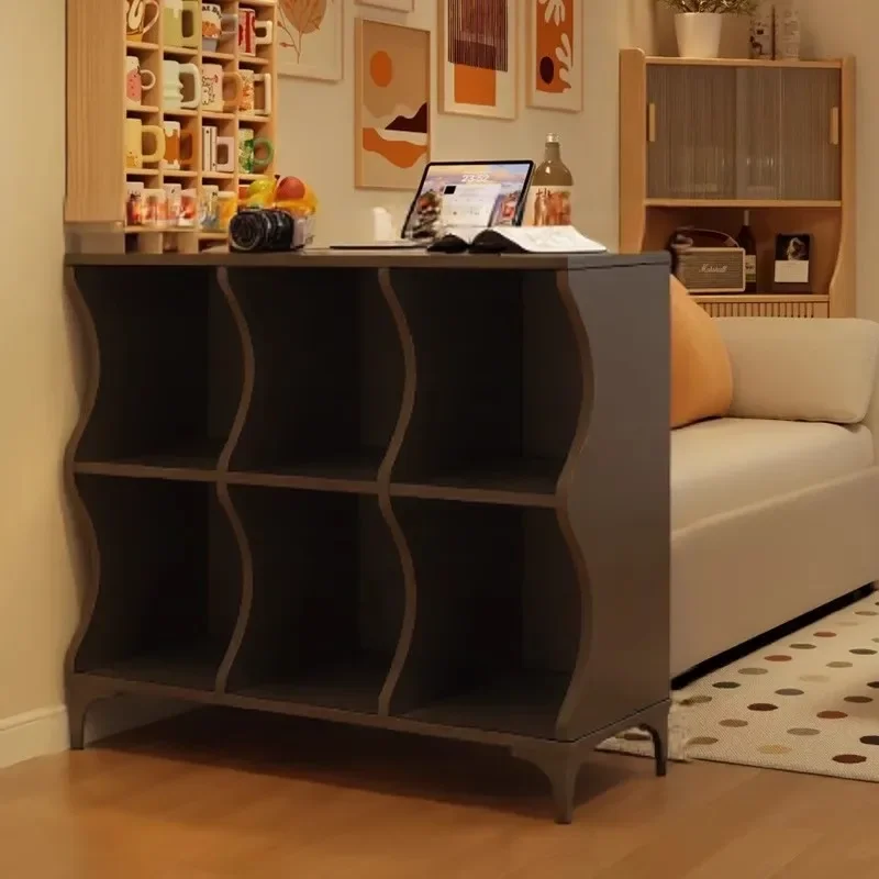 Factory Minimalist Bookshelf Floor-to-ceiling Shelf Living Room Black Lattice Cabinet With Legs Against The Wall Storage Cabinet
Factory Minimalist Bookshelf Floor-to-ceiling Shelf Living Room Black Lattice Cabinet With Legs Against The Wall Storage Cabinet
