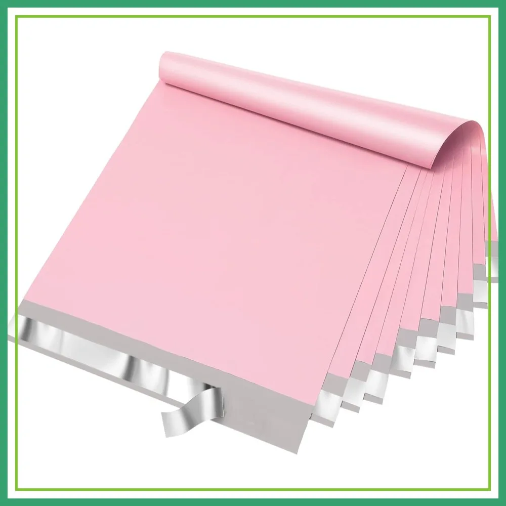 50pc Light Pink Poly Mailers 14.5x19in Self Seal Shipping Envelopes Waterproof Durable for Clothing Business
50pc Light Pink Poly Mailers 14.5x19in Self Seal Shipping Envelopes Waterproof Durable for Clothing Business