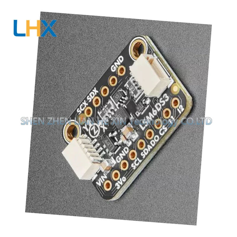 LSM6DS3TR-C 6-DoF Accel + Gyro IMU module STEMMA QT Qwiic
LSM6DS3TR-C 6-DoF Accel + Gyro IMU module STEMMA QT Qwiic