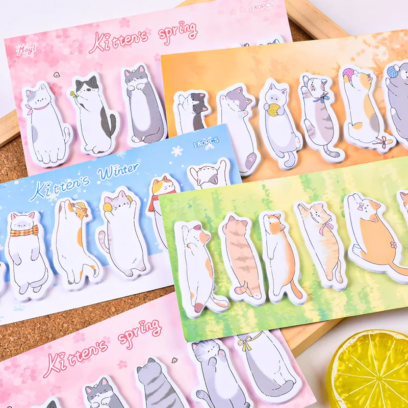 Gift Cute Index Stickers Cat Seasons Series Illustration Label Notes Student Kawai Stationery Office School Supplies Memo Pad
Gift Cute Index Stickers Cat Seasons Series Illustration Label Notes Student Kawai Stationery Office School Supplies Memo Pad