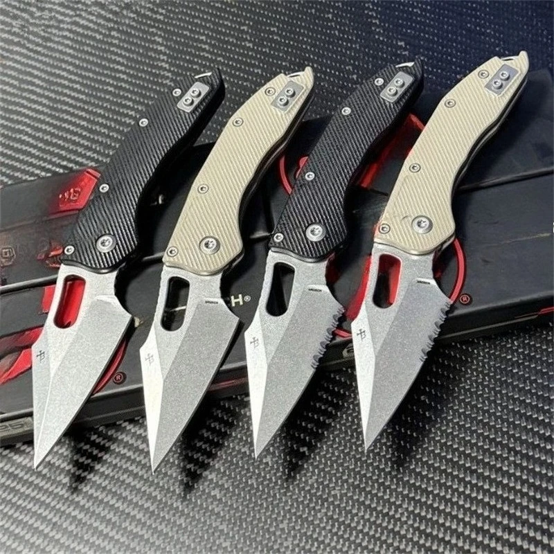 Portable Folding Camping Outdoor Pocket Knife M390MK Blade G10 Handle Survival Fruit Utility Knives EDC Tools
Portable Folding Camping Outdoor Pocket Knife M390MK Blade G10 Handle Survival Fruit Utility Knives EDC Tools