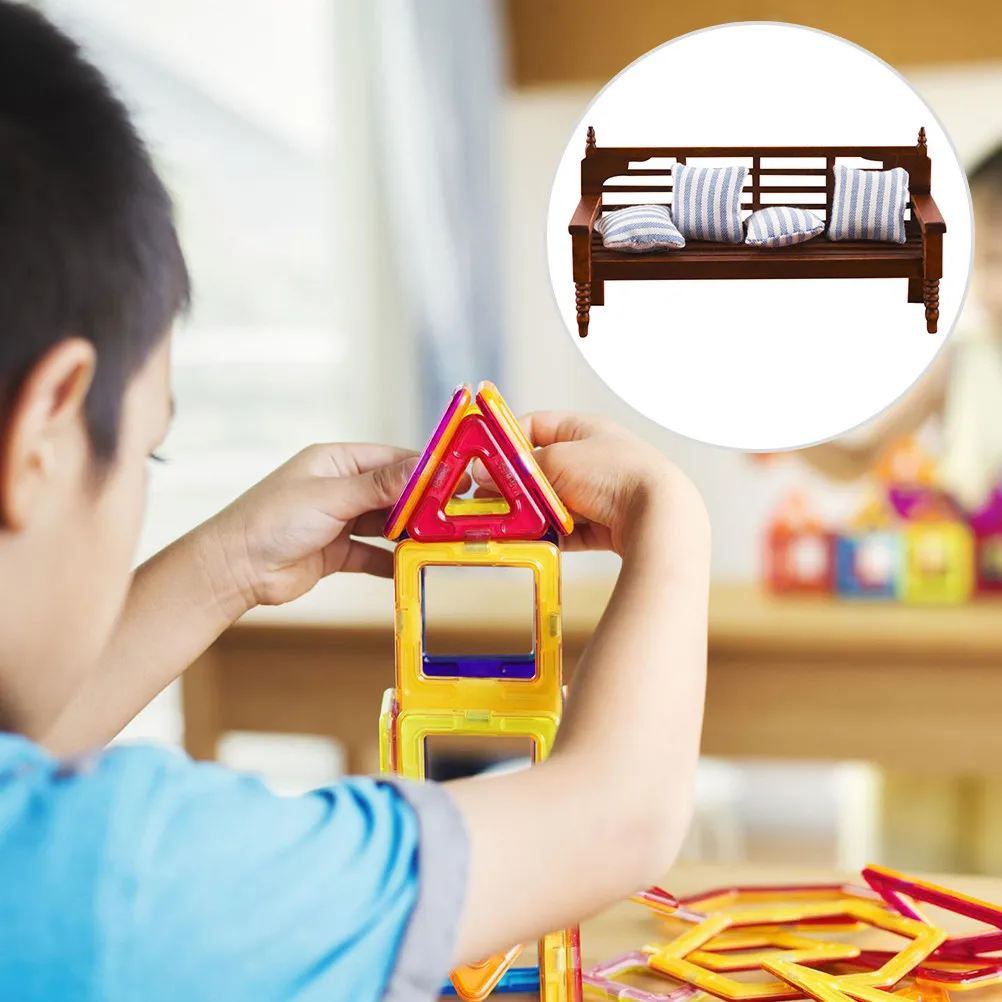 1Set Mini Wooden Multi-User Bench Chair Sturdy Pillow Creative Miniature Furniture Desktop Adornment Perfect for DIY Manual and
1Set Mini Wooden Multi-User Bench Chair Sturdy Pillow Creative Miniature Furniture Desktop Adornment Perfect for DIY Manual and