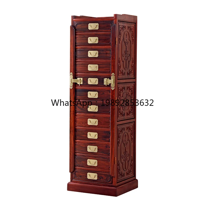 YFY Redwood Furniture Chinese Style Copper Handle Rosewood File Cabinet Chest of Drawers Storage Cabinet Long Cabinet
YFY Redwood Furniture Chinese Style Copper Handle Rosewood File Cabinet Chest of Drawers Storage Cabinet Long Cabinet