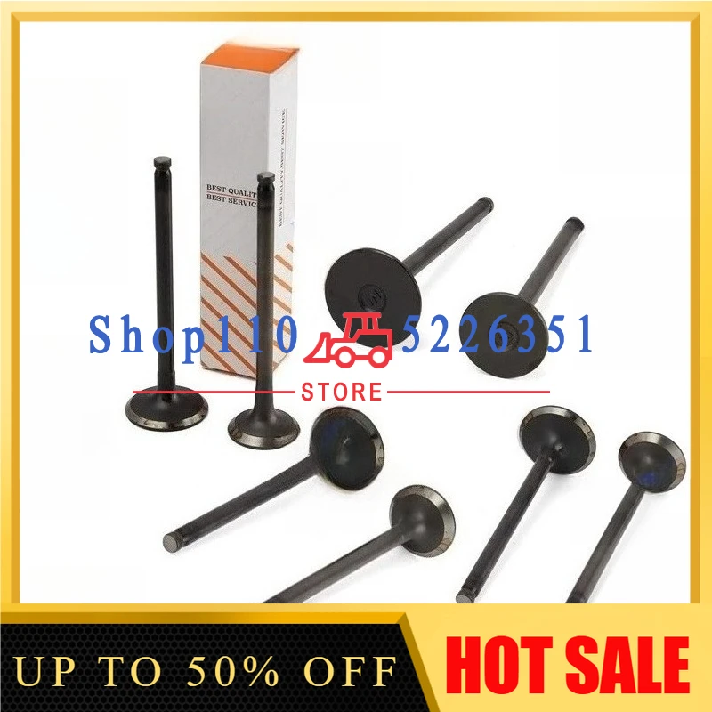 8PCS V2003 Valve Kit Engine Valve Intake 4PCS + Valve Exhaust 4PCS Fit For Kubota Diesel Engine Spare Parts
8PCS V2003 Valve Kit Engine Valve Intake 4PCS + Valve Exhaust 4PCS Fit For Kubota Diesel Engine Spare Parts