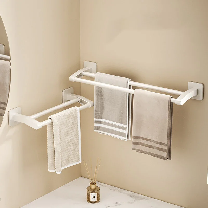 Self-adhesive Bathroom Towel Rack Without Drilling Wall Mounted Towel Holder Kitchen Bathroom Rack Shelf Towel holder bathroom
Self-adhesive Bathroom Towel Rack Without Drilling Wall Mounted Towel Holder Kitchen Bathroom Rack Shelf Towel holder bathroom
