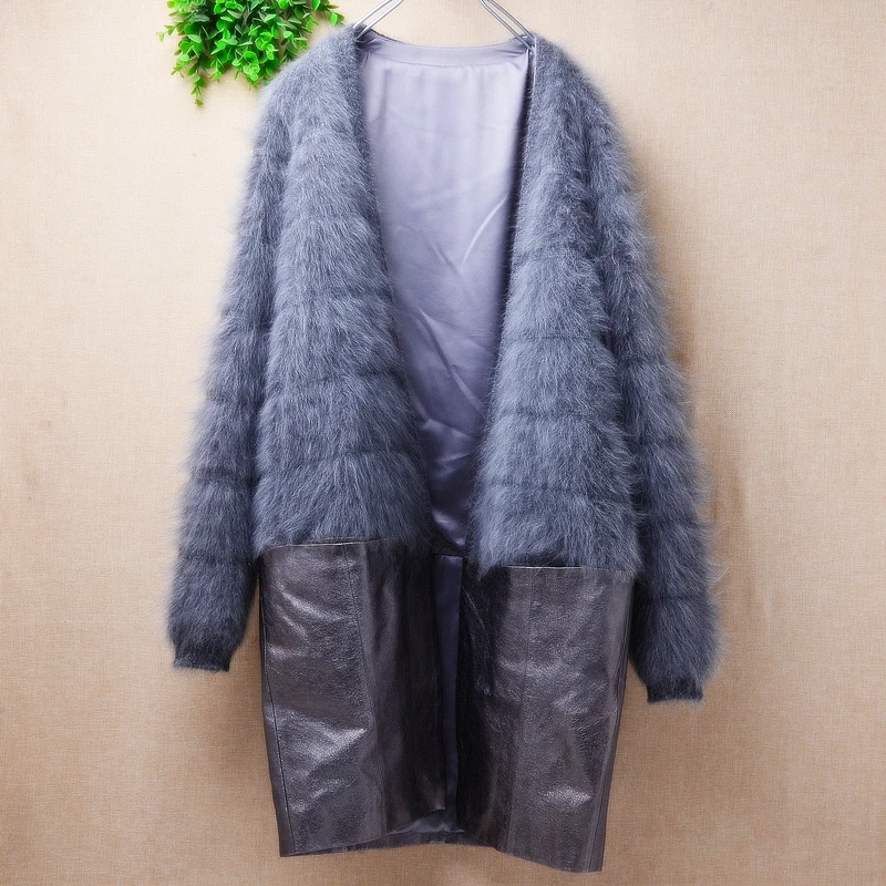 Ladies Women Autumn Winter Clothing Hairy Plush Mink Cashmere Knitted Long Sleeves Loose Cardigans Mantle Sweater Jacket Coat
Ladies Women Autumn Winter Clothing Hairy Plush Mink Cashmere Knitted Long Sleeves Loose Cardigans Mantle Sweater Jacket Coat