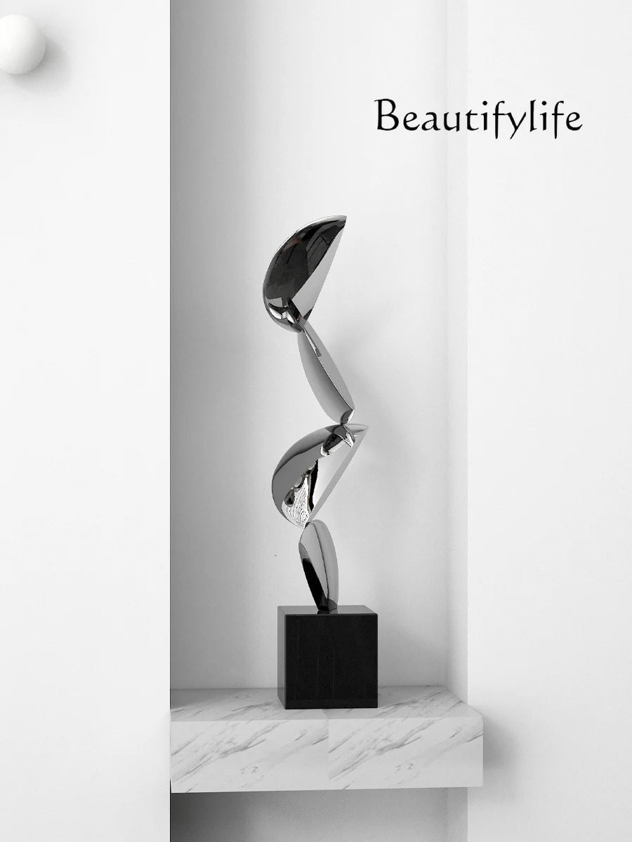 Minimalist Modern Geometric Abstract Stainless Steel Decorative Desktop Sculpture Hallway Living Room Niche Ornaments
Minimalist Modern Geometric Abstract Stainless Steel Decorative Desktop Sculpture Hallway Living Room Niche Ornaments
