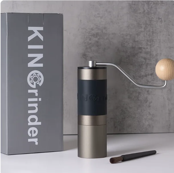 Kingrinder K7 K6 K2 Manual Coffee Grinder Aluminum Portable Coffee Grinder High-end Grinding Core Burr Coffee Grinders 35g
Kingrinder K7 K6 K2 Manual Coffee Grinder Aluminum Portable Coffee Grinder High-end Grinding Core Burr Coffee Grinders 35g