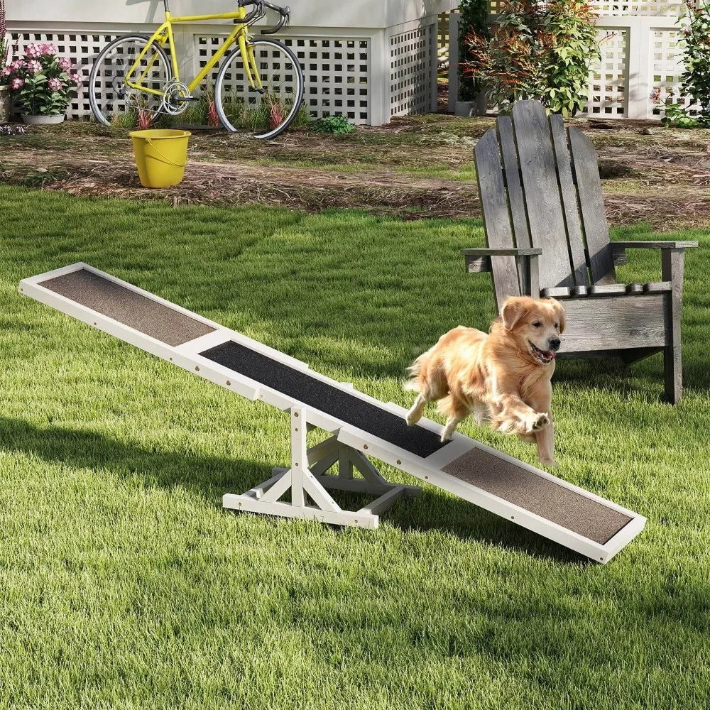 Wooden Dog Agility Seesaw, Dog Exercise & Play Set, Outdoor Run Game Toy
Wooden Dog Agility Seesaw, Dog Exercise & Play Set, Outdoor Run Game Toy