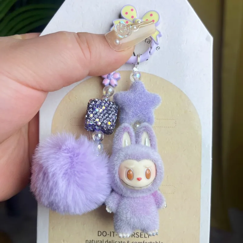 New Mini Labubu Keychain kawaii Cartoon Creative Three-dimensional Doll Students Schoolbag Pendant Car Key Chain Women and Men
New Mini Labubu Keychain kawaii Cartoon Creative Three-dimensional Doll Students Schoolbag Pendant Car Key Chain Women and Men