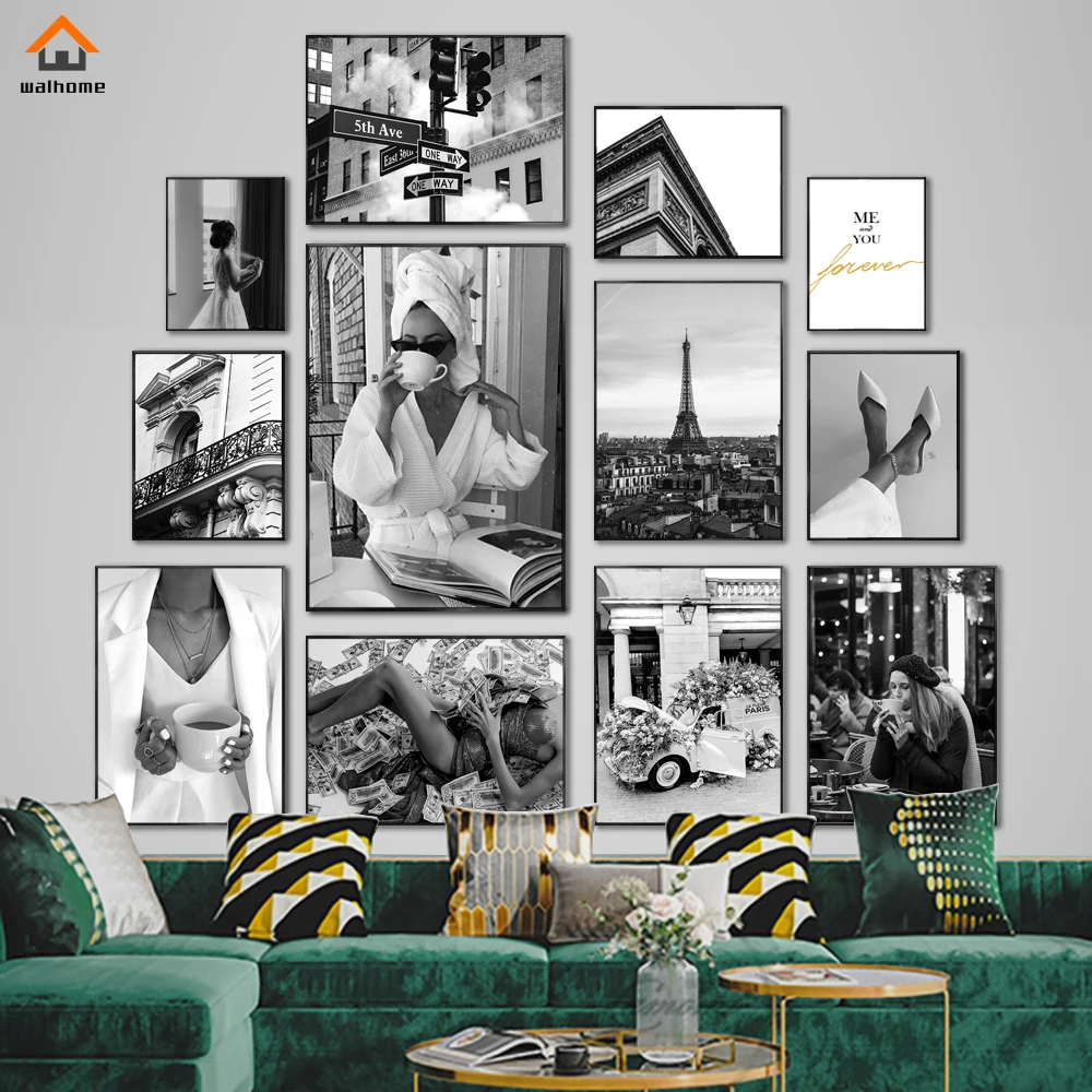Modern Paris Tower Sexy Girl Money Black White Photo Poster Decorative Paintings Canvas Wall Art Pictures Living Room Home Decor
Modern Paris Tower Sexy Girl Money Black White Photo Poster Decorative Paintings Canvas Wall Art Pictures Living Room Home Decor