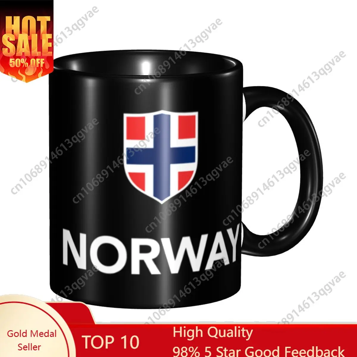 Customized Norway Flag Coffee Mugs DIY Norwegian Flag Ceramic Tea Milk Cup
Customized Norway Flag Coffee Mugs DIY Norwegian Flag Ceramic Tea Milk Cup