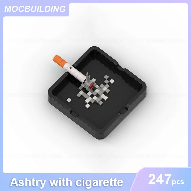 Ashtry with Cigarette Model MOC Building Blocks DIY Assemble Bricks Classic Educational Creative Display Xmas Toys Gifts 247PCS
Ashtry with Cigarette Model MOC Building Blocks DIY Assemble Bricks Classic Educational Creative Display Xmas Toys Gifts 247PCS