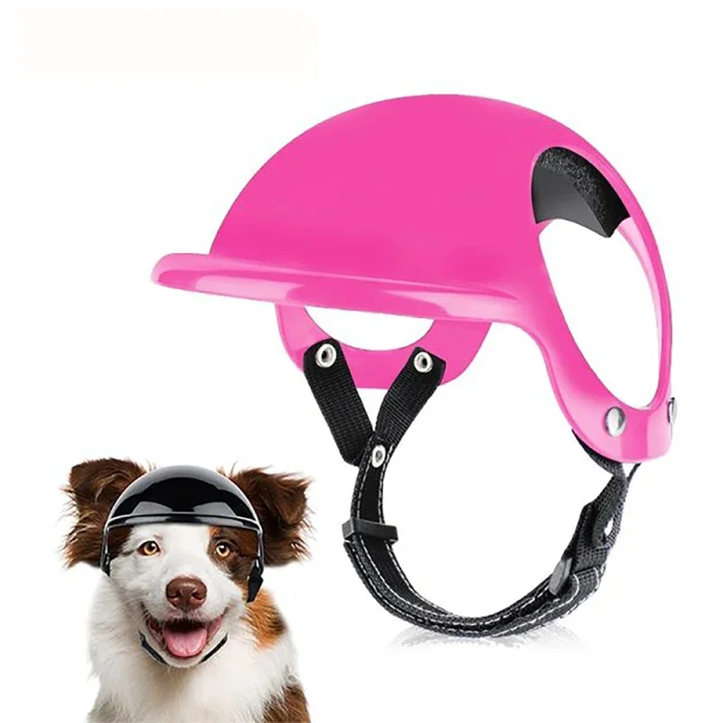 Dog Helmet Motorcycle Helmet with Ear Holes, Dog Safety Hat with Adjustable Strap for Small Large DOG Outdoor Driving Riding
Dog Helmet Motorcycle Helmet with Ear Holes, Dog Safety Hat with Adjustable Strap for Small Large DOG Outdoor Driving Riding