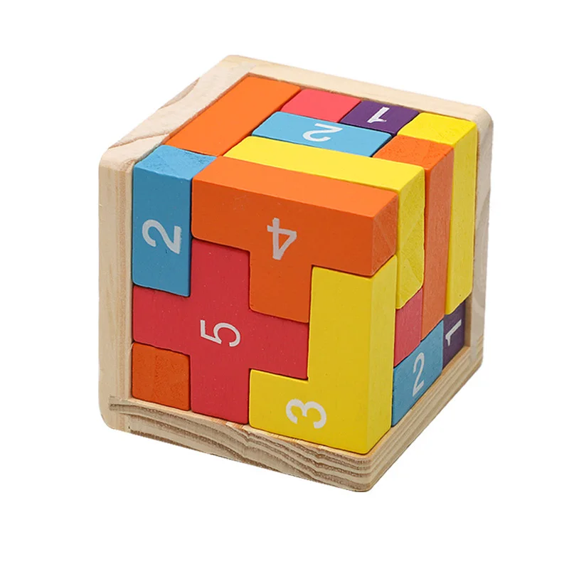 IQ Test 3D Wooden Cube Brain Teaser Puzzle T Shaped Geometric Jigsaw Educational Intellectual Toys Mind Challenge Kids Adults
IQ Test 3D Wooden Cube Brain Teaser Puzzle T Shaped Geometric Jigsaw Educational Intellectual Toys Mind Challenge Kids Adults