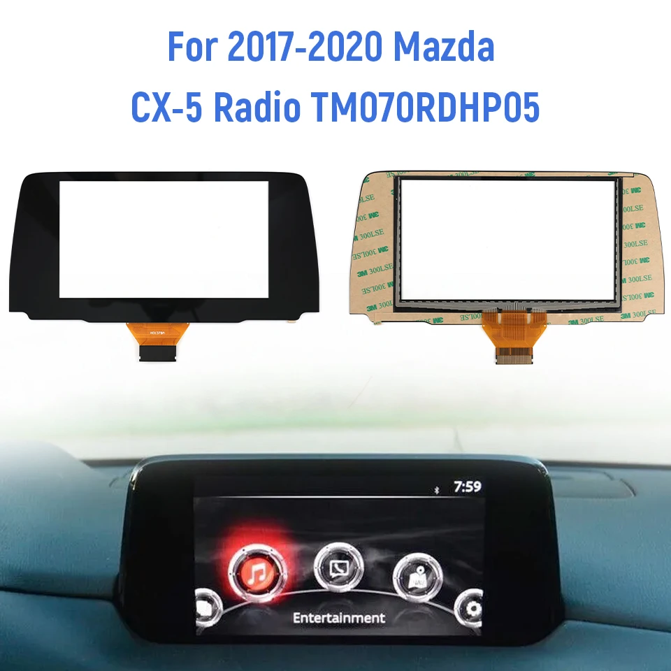 For Mazda CX5 CX 5 Glass Touch Screen 7 Inch 50 Pin Digitizer Display Panel Car DVD Multimedia Player Navigation Radio Parts
For Mazda CX5 CX 5 Glass Touch Screen 7 Inch 50 Pin Digitizer Display Panel Car DVD Multimedia Player Navigation Radio Parts