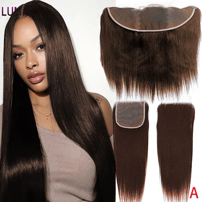 Bone Straight Chocolate Brown HD 5x5 6x6 7x7 Lace Closure Pre Plucked Swiss 13x4 13x6 Full Lace Frontal Only Human Hair
Bone Straight Chocolate Brown HD 5x5 6x6 7x7 Lace Closure Pre Plucked Swiss 13x4 13x6 Full Lace Frontal Only Human Hair