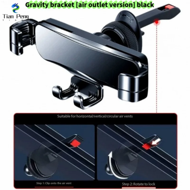 new for Gravity Car Phone Holder Air Vent Mount Black Automatic Clamp Universal No Noise Bracket
new for Gravity Car Phone Holder Air Vent Mount Black Automatic Clamp Universal No Noise Bracket