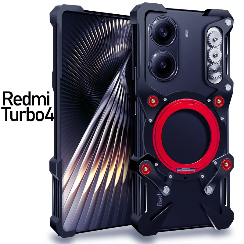 Luxury Zimon New Thor Heavy Duty Armor Metal Aluminum Phone Case For Redmi Turbo 5 4 3 Turbo4 Turbo3 Pro Fundas Coques Bumper
Luxury Zimon New Thor Heavy Duty Armor Metal Aluminum Phone Case For Redmi Turbo 5 4 3 Turbo4 Turbo3 Pro Fundas Coques Bumper