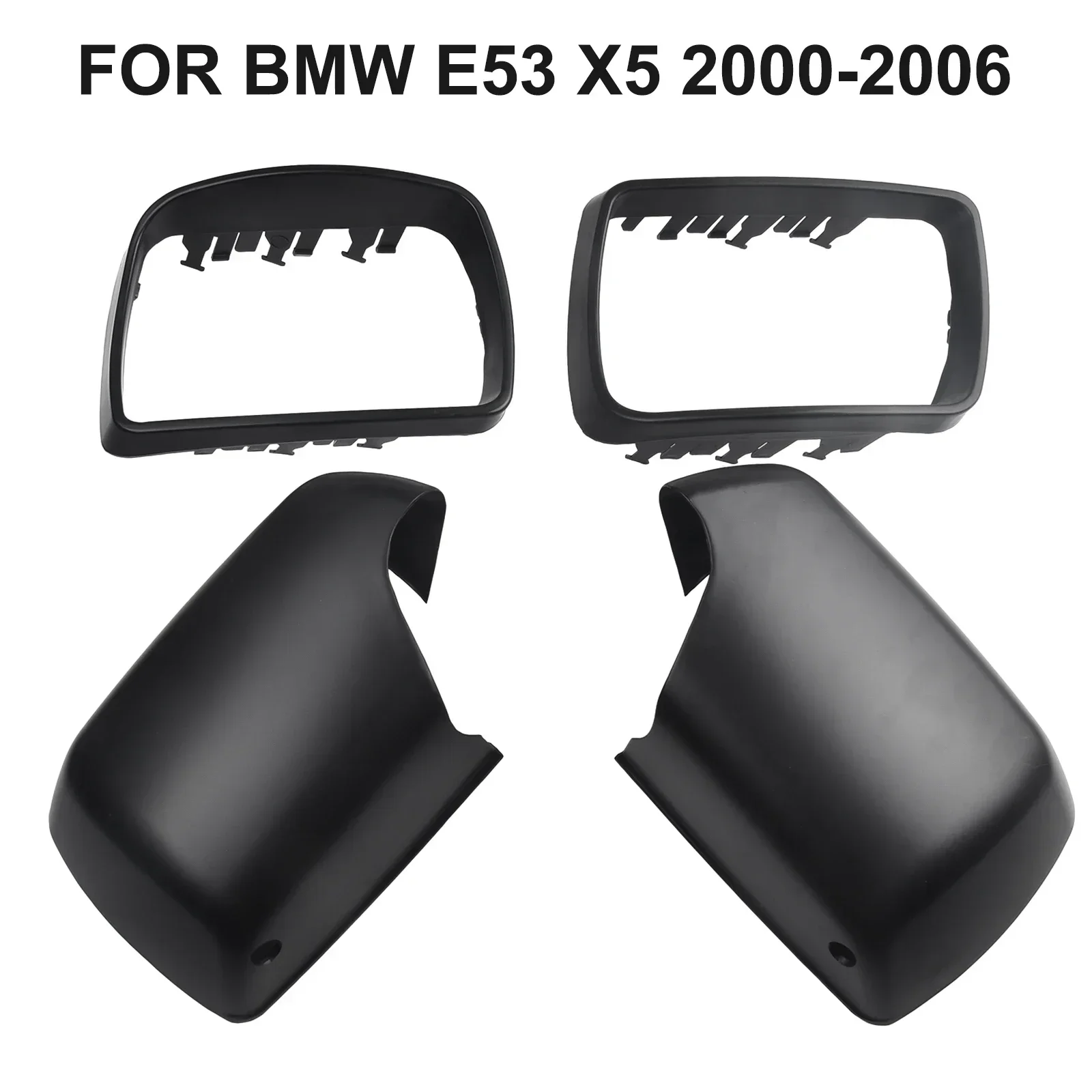 4 шт. (комплект) для BMW E53 2000-2006, крышка зеркала на крыло, корпус со светодиодным отверстием, матовый черный АБС-пластик, детали внешней отделки
4 шт. (комплект) для BMW E53 2000-2006, крышка зеркала на крыло, корпус со светодиодным отверстием, матовый черный АБС-пластик, детали внешней отделки