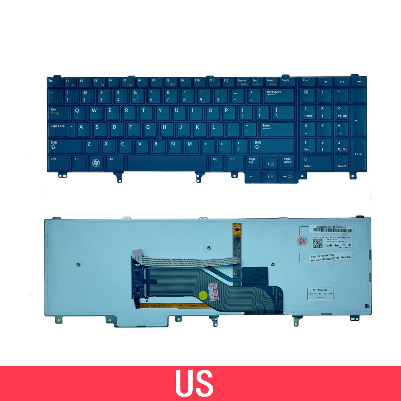 Для Dell Latitude E6520 E5520 E5530 E6540 E6530 Precision M4600 M4700 M4800 M6600 M6700 M6800 Клавиатура США Тайвань с подсветкой
Для Dell Latitude E6520 E5520 E5530 E6540 E6530 Precision M4600 M4700 M4800 M6600 M6700 M6800 Клавиатура США Тайвань с подсветкой