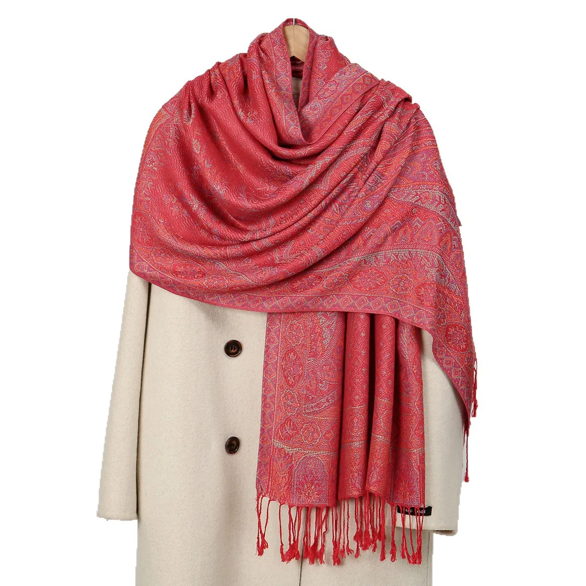 Wholesale Thick Pashmina Scarf Shawl Wrap Paisley Jacquard Stoles Vintage Cashew Scarves Printed Cotton Tippet Sunscreen Hijab
Wholesale Thick Pashmina Scarf Shawl Wrap Paisley Jacquard Stoles Vintage Cashew Scarves Printed Cotton Tippet Sunscreen Hijab