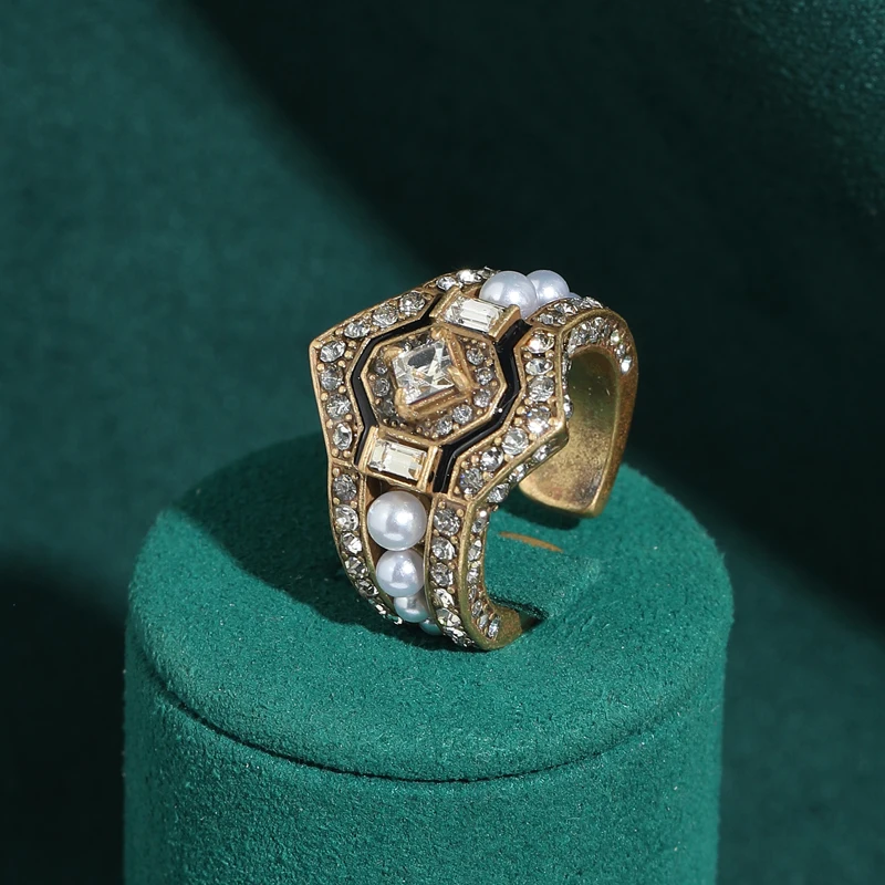 Vintage Pearl Rings for Woman Designer Antique Gold Plated Cubic Zircon Geometry High Quality Wedding Jewelry Luxury Bride 2026
Vintage Pearl Rings for Woman Designer Antique Gold Plated Cubic Zircon Geometry High Quality Wedding Jewelry Luxury Bride 2026