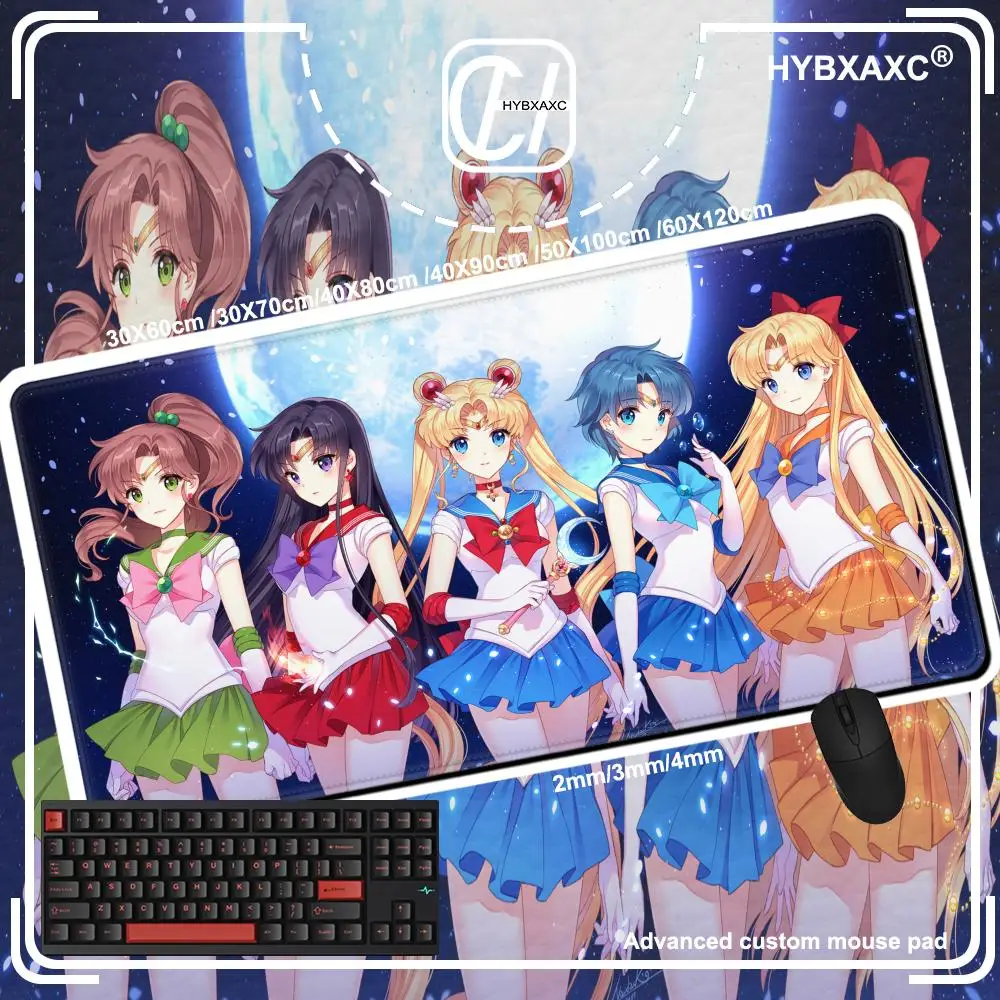 2026 S-SailoR Cartoon Moon Mousepad: Новинка! Большие игровые коврики для мыши L, XL, XXL. Коврик для геймеров, подходит для клавиатур.
2026 S-SailoR Cartoon Moon Mousepad: Новинка! Большие игровые коврики для мыши L, XL, XXL. Коврик для геймеров, подходит для клавиатур.