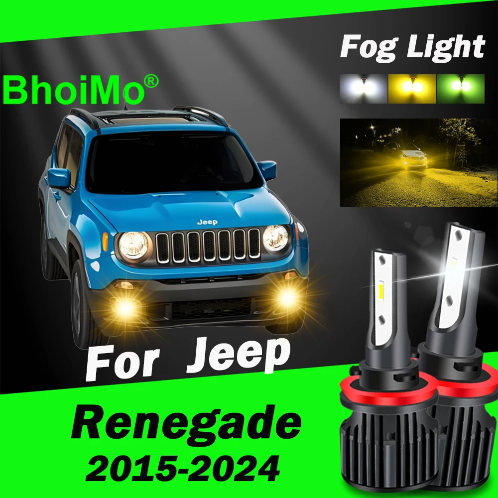 Передняя противотуманная фара BhoiMo для Jeep Renegade 2015 2024, светодиодная лампа 2016 2017 2018 2019 2020 2021 2022 2023
Передняя противотуманная фара BhoiMo для Jeep Renegade 2015 2024, светодиодная лампа 2016 2017 2018 2019 2020 2021 2022 2023
