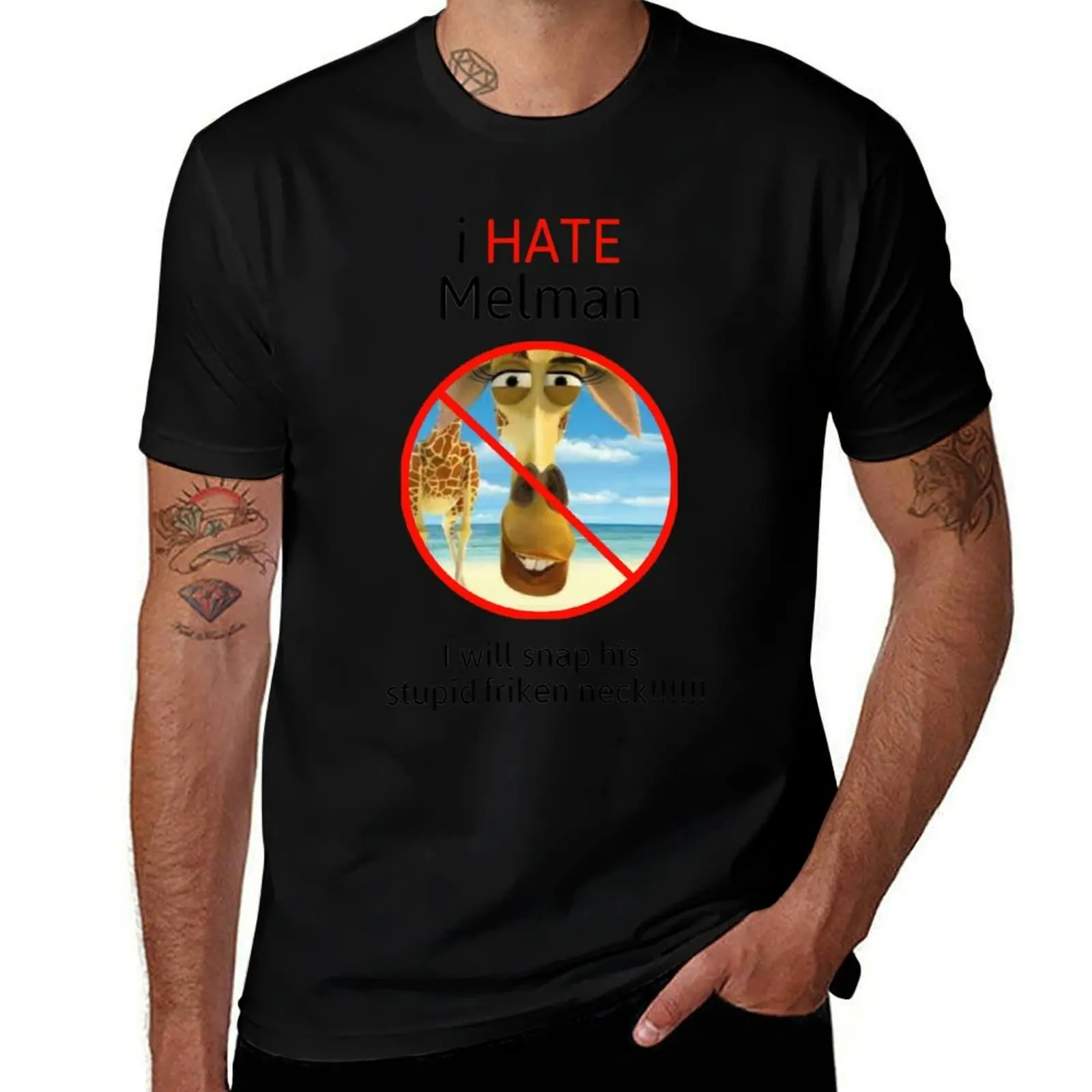 I Hate melman T-Shirt man t shirt summer graphic t shirts for man T-Shirt
I Hate melman T-Shirt man t shirt summer graphic t shirts for man T-Shirt