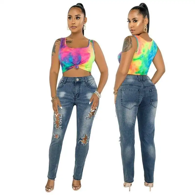 Women's 21817 Clothing 2025 Autumn New Broken Hole Horseshoe Wash Sexy Denim Pants New Products
Women's 21817 Clothing 2025 Autumn New Broken Hole Horseshoe Wash Sexy Denim Pants New Products
