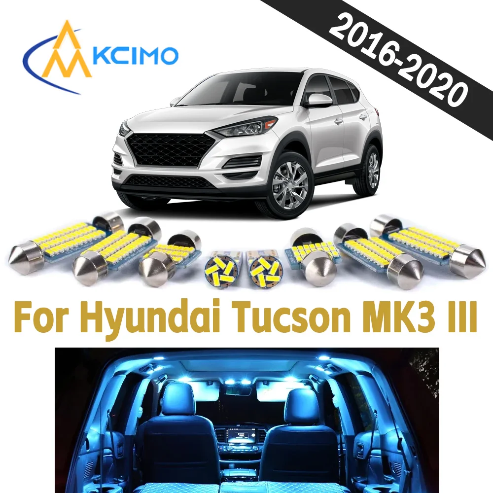 Durable Auto Interior LED Light Kit For Hyundai Tucson MK3 2016-2020 CANBUS Bright Wear Resistant Vehicle Indoor Lighting Bulbs
Durable Auto Interior LED Light Kit For Hyundai Tucson MK3 2016-2020 CANBUS Bright Wear Resistant Vehicle Indoor Lighting Bulbs