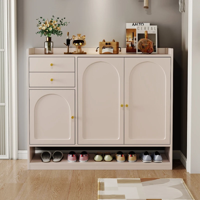 Cream style household shoe cabinet entrance large-capacity multifunction storage locker living room szafki na buty furniture
Cream style household shoe cabinet entrance large-capacity multifunction storage locker living room szafki na buty furniture
