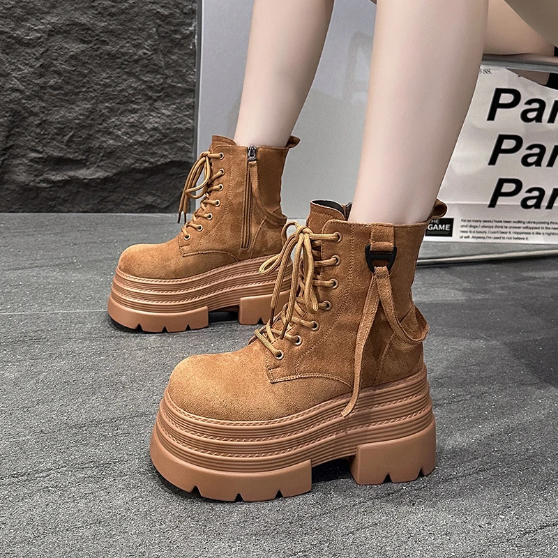 0cm Thi Bot Boots Women's 2025 New Sle Briti Sle Height Lengthening Boots ort Autumn Winter Boots
0cm Thi Bot Boots Women's 2025 New Sle Briti Sle Height Lengthening Boots ort Autumn Winter Boots