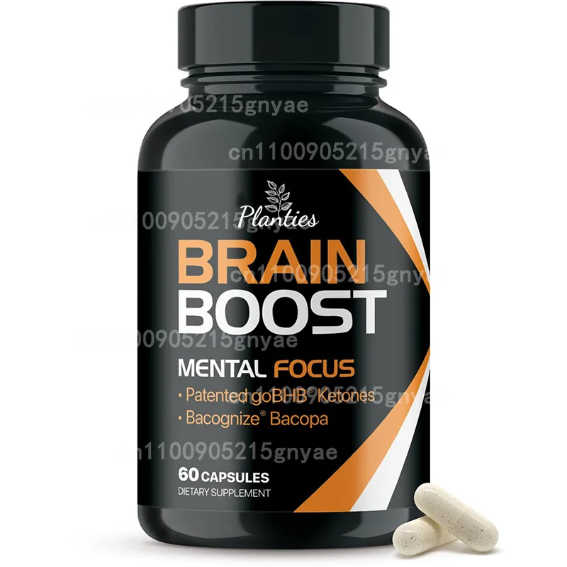 Memory, Focus, Clarity, Energy Brain Supplement - Nootropic Brain Boosters DMAE Bacopa Monnieri & Phosphatidylserine Capsules
Memory, Focus, Clarity, Energy Brain Supplement - Nootropic Brain Boosters DMAE Bacopa Monnieri & Phosphatidylserine Capsules