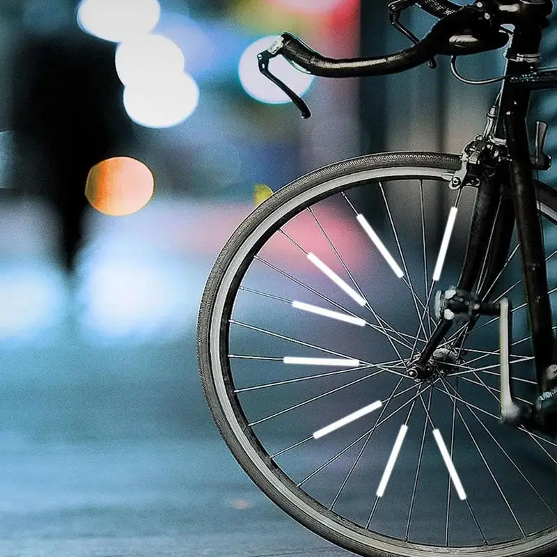 Bike Wheel Reflectors Reflective Spoke Decorations Waterproof Balance Bike Wheel Reflectors For Night Riding Cycling Safety
Bike Wheel Reflectors Reflective Spoke Decorations Waterproof Balance Bike Wheel Reflectors For Night Riding Cycling Safety