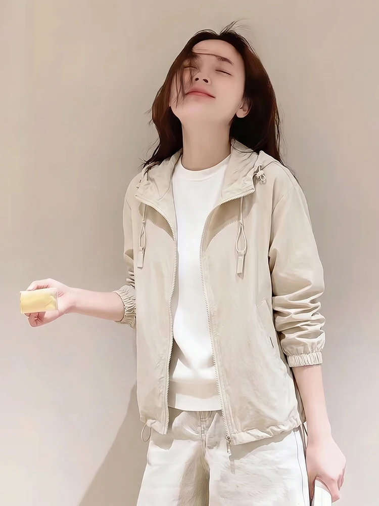 Women's Summer Lightweight Loose Breathable Sun Protection Jacket Thin Outerwear Air Conditioning Cardigan Fleece Outerwear
Women's Summer Lightweight Loose Breathable Sun Protection Jacket Thin Outerwear Air Conditioning Cardigan Fleece Outerwear