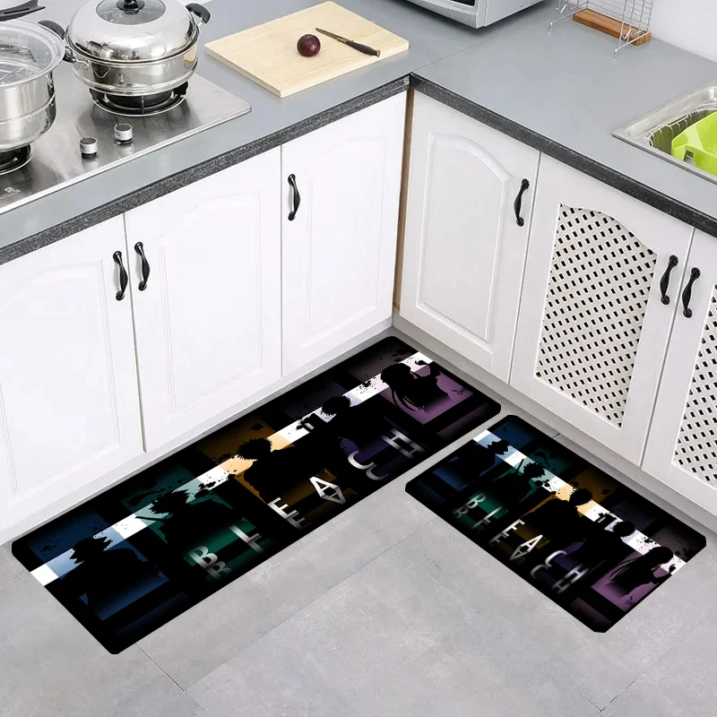 Carpets Anime B-Bleach Floor Mat Aesthetic Room Decoration Doormat Entrance Door Rugs Kitchen Rug Home Balcony Foot Carpet Mats
Carpets Anime B-Bleach Floor Mat Aesthetic Room Decoration Doormat Entrance Door Rugs Kitchen Rug Home Balcony Foot Carpet Mats
