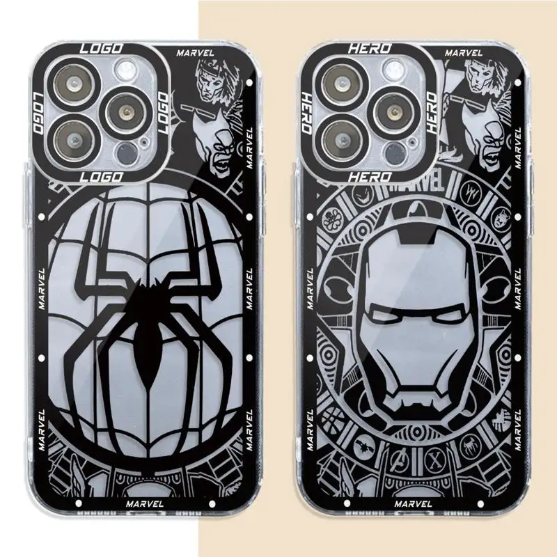 Marvel Iron Man Sqiderman Phone Case for Honor X9a 5G X8b X9b X8 4G X8a 90 Lite X8 X7b Transparent Soft Bumper Luxury Cover
Marvel Iron Man Sqiderman Phone Case for Honor X9a 5G X8b X9b X8 4G X8a 90 Lite X8 X7b Transparent Soft Bumper Luxury Cover