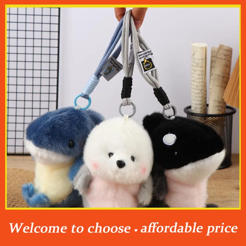 TH 1pc new Marine Animal Dolphin Bag Pendant Doll Stuffed Animals Keychain Animal Soft Seal Key Chain Home Desk Decor
TH 1pc new Marine Animal Dolphin Bag Pendant Doll Stuffed Animals Keychain Animal Soft Seal Key Chain Home Desk Decor