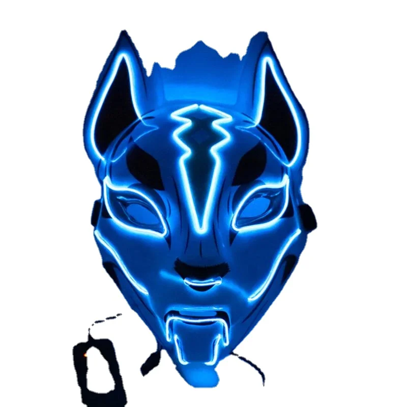 LED Glowing Cosplay Anime Mask, Neon Light Fox Mask, Halloween Party Mask, Carnival Party Led Mask
LED Glowing Cosplay Anime Mask, Neon Light Fox Mask, Halloween Party Mask, Carnival Party Led Mask