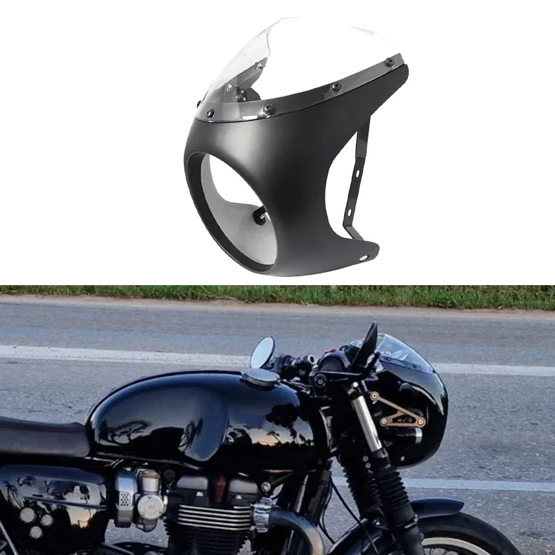 Универсальный мотоцикл Cafe Racer, 7 дюймов, круглая фара, обтекатель руля, комплекты лобового стекла для Harley Honda Yamaha Kawasaki Suzuki
Универсальный мотоцикл Cafe Racer, 7 дюймов, круглая фара, обтекатель руля, комплекты лобового стекла для Harley Honda Yamaha Kawasaki Suzuki
