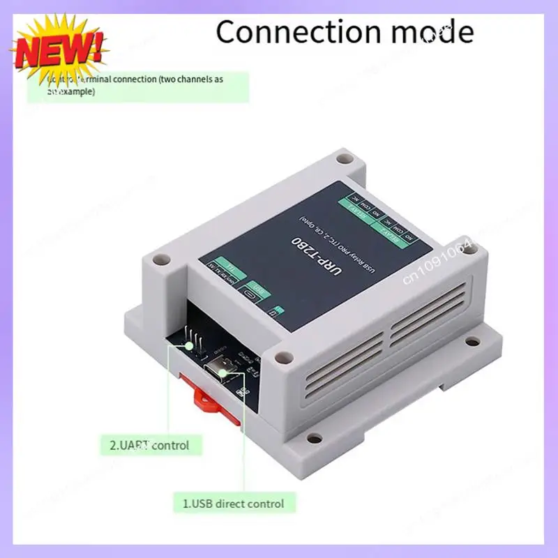 T24C Промышленное USB-реле PRO 2-стороннее реле Изолирующая направляющая USB/TTL Плата управления Применение Forautomation
T24C Промышленное USB-реле PRO 2-стороннее реле Изолирующая направляющая USB/TTL Плата управления Применение Forautomation